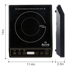 Load image into Gallery viewer, Duxtop 1800W Portable Induction Cooktop Countertop Burner, Black 9100MC/BT-M20B