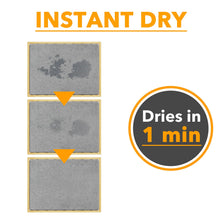 Load image into Gallery viewer, SpaceAid Bamboo Rack Dish Pad, Instant Dry Diatomaceous Earth Mat for Kitchen Counter, Stone Dish Fast Drying Mat Board (15.8 x 11.8 inch, White Marble)