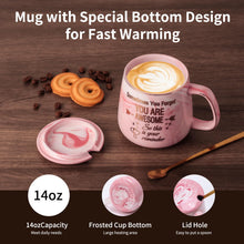 Load image into Gallery viewer, Coffee Mug Warmer &amp; You are Awesome Mug Set, Electric Cup Warmer for Desk Office Home, Beverage Warmer with 3 Temperature Setting, 8-Hours Auto Shut Off, Best Birthday Present Ideas for Women