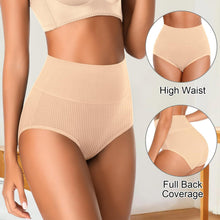 Load image into Gallery viewer, Womens Underwear Full Coverage Panties for Ladies Soft Breathable Cotton Briefs High Waisted Hipster