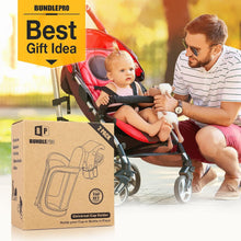 Load image into Gallery viewer, Pack of 2 Pram Cup Holder,Universal Stroller Cup Holders,Adjustable Pushchair Bottle Organizer for Bikes, Trolleys,Walkers and Wheelchairs