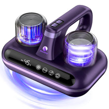 Load image into Gallery viewer, Mattress Vacuum Cleaner - 5-in-1 Cordless Bed Vacuum Cleaner, Powered by UV-C Light &amp; Ultrasonic Technology, 16Kpa Strong Suction,Low Noise,Suitable for Dust, Pet Hair, Etc.