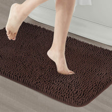 Load image into Gallery viewer, Secura Bathroom Rugs, 47 x 28 Inches, Extra Soft &amp; Thick, Absorbent Water Bath Mat, Machine Washable Non-Slip Bath Mats for Bathroom, Shower, and Tub, Home Decor Accessories (Gray)