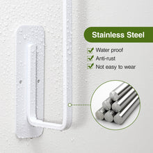 Load image into Gallery viewer, Paper Towel Holder Under Cabinet - Both Available in Adhesive and Drilling - Black Paper Towel Holder Wall Mount - Upgraded Aluminum Paper Towel Rack for Kitchen, Bathroom