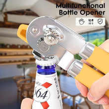 Load image into Gallery viewer, Premium Wing Corkscrew Wine Opener Can Opener Manual with Multifunctional Bottle Openers