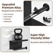 Load image into Gallery viewer, Self-Adhesive Toilet Paper Roll Holder - Wall Mount Or Adhesive Toilet Paper Holder with Shelf,Toilet Roll Holder, Tissue Holder for Bathroom,Wall Toilet Paper Holder, Stainless Steel,Chrome