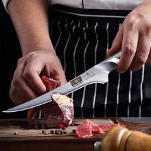 Load image into Gallery viewer, Fillet Knife 7 Inch, Super Sharp Boning Knife in High Carbon Stainless Steel, Professional Japanese Fish Knives for Meat Poultry Cutting