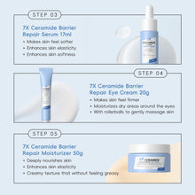 Load image into Gallery viewer, Skin Care Set, Skin Care Routine Kit for Women, Skincare Gift Set, Travel Size Toiletries with 7X CERAMIDE Cleanser, Toner, Serum, Eye Cream, Face Cream Mother&#39;s Day Christmas Birthday Daughter