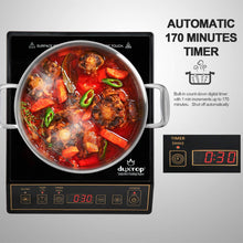 Load image into Gallery viewer, Duxtop 1800W Portable Induction Cooktop Countertop Burner, Black 9100MC/BT-M20B