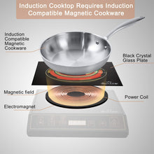 Load image into Gallery viewer, Duxtop 1800W Portable Induction Cooktop Countertop Burner, Black 9100MC/BT-M20B