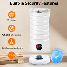 Load image into Gallery viewer, Secura Electric Milk Frother, Automatic Milk Steamer, 4-IN-1 Hot &amp; Cold Foam Maker-8.4oz/240ml Milk Warmer for Latte, Cappuccinos, Macchiato with Silicone Spatula, Silent Operation &amp; Shut-off