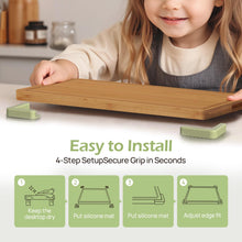 Load image into Gallery viewer, Silicone Non-Slip Feet for Cutting board, Preventing Cutting Injuries in the Kitchen Chopping Boards Feet for Kitchen Safe, Warm Gifts for Kitchen &amp; Home Protector (Brown)