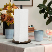 Load image into Gallery viewer, Silver Paper Towel Holder Free-Standing, Premium Stainless Steel Paper Rolls Organizer, Classic Fashion Kitchen Roll Dispenser