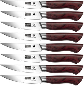Fillet Knife 7 Inch, Professional High Carbon Stainless Steel Boning Knife for Meat, Ultra Sharp Japanese Fish Fillet Knives with Ergonomic Wood Handle