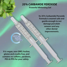 Load image into Gallery viewer, Bright White Smiles - 35% Teeth Whitening Kit - Tooth Gel Whitener and Trays Included - Made in The USA - Ships from Oral Care Dental Laboratory