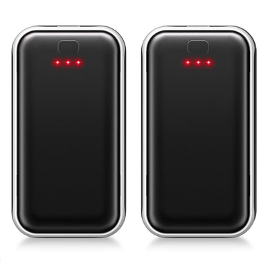 2 Pack Hand Warmers, Rechargeable Electric Hand Warmer, 8Hrs Long-Lasting Heat, Reusable, Portable Pocket Warmers, Christmas Warm Gifts for Men Women Kids Camping