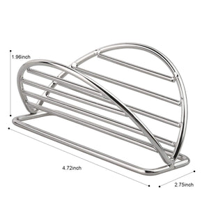 YellRin Taco Holder Stand Stainless Steel Taco Rack Tray Stand Up Holders Kitchen Set for Tortillas, Burritos, Parties & Restaurants (Taco Holders)
