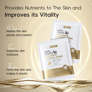 Korean Skin Care, Skin care set, Skin Care Kit Snail and Ginseng with Cleansing Gel, Toner, Eye Cream, Serum, Essence Cream 5pcs for Women Teen Girls Mom Daughter Mother's Day Birthday