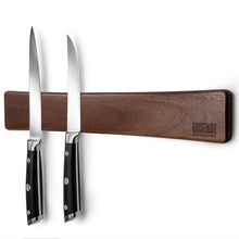 Load image into Gallery viewer, Magnetic Knife Strips, Magnetic Knife Holder for Wall 16 Inch, Acacia Wood Knife Magnetic Strip Use as Knife Bar, Knife Holder for Kitchen Utensil Organizer