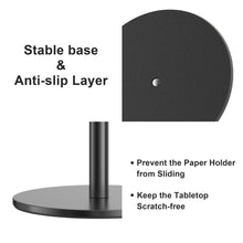 Load image into Gallery viewer, Silver Paper Towel Holder Free-Standing, Premium Stainless Steel Paper Rolls Organizer, Classic Fashion Kitchen Roll Dispenser