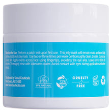 Load image into Gallery viewer, SeoulCeuticals Korean Skin Care Hyaluronic Acid Jelly Face Mask – Rice Bran + Vit B5 + Rosehip Anti Aging K Beauty Skincare for Plump Glowing Skin 2oz
