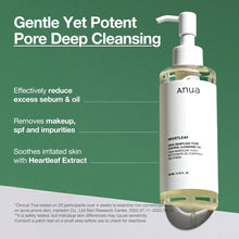 Load image into Gallery viewer, Anua Heartleaf Pore Control Cleansing Oil, Oil Cleanser for Face, Makeup Blackhead Remover, Korean Skin Care 6.76 fl oz(200ml) (original)
