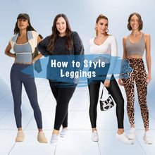 Load image into Gallery viewer, High Waisted Leggings for Women - No See Through Tummy Control Cycling Workout Yoga Pants with Pockets