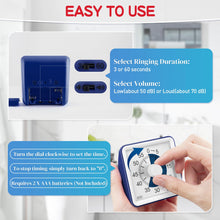 Load image into Gallery viewer, Secura 60-Minute Visual Timer, Classroom Timer, Countdown Timer for Kids and Adults, Time Management Tool for Teaching (Blue &amp; Blue)