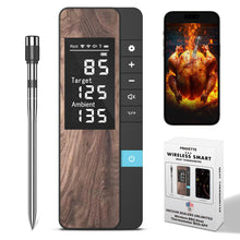 Load image into Gallery viewer, Wireless Meat Thermometer-Multi Sensors Digital Food Thermometer with Ultra-Thin Probes, App&amp;Host Control- Accuracy Bluetooth Meat Thermometer for BBQ, Oven, Grill, Smoker