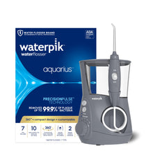 Load image into Gallery viewer, Waterpik Aquarius Water Flosser For Teeth Cleaning, Gums, Braces, Dental Care, Electric Power With 10 Settings, 7 Tips For Multiple Users And Needs, ADA Accepted, White WP-660, Packaging May Vary