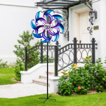 Load image into Gallery viewer, WONDER GARDEN Wind Spinners Outdoor - 2 Pack Small Metal Flamingo Wind Spinner Windmill, Wind Sculpture for Yard Patio Lawn Decor