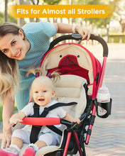 Load image into Gallery viewer, Stroller Cup Holder, Universal Drink Holder for Bikes, Trolleys or Walkers, Fits Most Cups