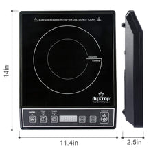 Load image into Gallery viewer, Duxtop 1800W Portable Induction Cooktop Countertop Burner, Black 9100MC/BT-M20B