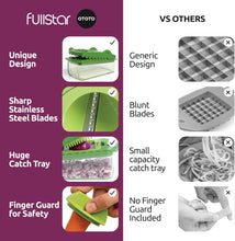Load image into Gallery viewer, NEW Fullstar X OTOTO Croc Chop Vegetable Chopper &amp; Slicer - Multifunctional Food Chopper, Crocodile Onion Cutter, Cool Kitchen Gadgets &amp; Housewarming Gifts