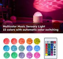 Load image into Gallery viewer, Sensory Lights for Autism Children | Calming Sensory Light Projector | Autism Sensory Products for Kids &amp; Adults | Sensory Room Must Haves
