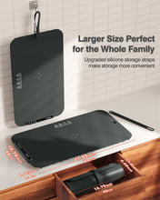 Load image into Gallery viewer, BW450 Dark Blue Electric Warming Tray Bundle with BW701 Dark Grey