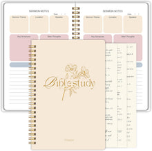 Load image into Gallery viewer, Bible Study Journal - Church Notes Journal - Soap Bible Study Notebook for Women - Bible Notebooks for Note Taking - Based Religious Gifts