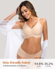 Load image into Gallery viewer, Seamless Full Coverage Bras No Underwire with 53 Air Vents Cool Comfort Invisible Support for Everyday Wear