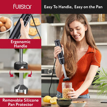 Load image into Gallery viewer, Immersion Blender Set, 9-Speed 500W Handheld Electric Hand Mixer, Smoothie Blender (3-in-1, Black)