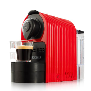 Mixpresso Black Espresso Coffee Machine – Compact 1400W Single Serve Coffee Maker Compatible with Nespresso OriginalLine Capsules, One-Touch Operation, 19-Bar Italian Pump, 27oz Water Tank
