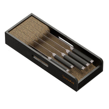 Load image into Gallery viewer, SpaceAid Knife Drawer Organizer Bamboo Insert Dock, Kitchen Steak Knives Holder Organizers Block for Drawer in Storage Organization (Small)