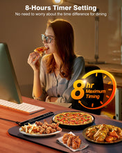Load image into Gallery viewer, Food Warming Mat, iTRUSOU 27.5x16&#39;&#39; Electric Warming Tray with 7 Temp-Settings, Switchable Fahrenheit/Celsius, 99h Timer, Foldable Food Warmer Keep Food Warm at Buffet, Party, Sabbath, Daily Use