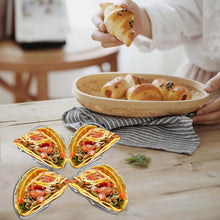 Load image into Gallery viewer, Taco Holder Stand Set of 4 Stainless Steel Taco Holders Kit Holds 4 Tortillas Per Rack