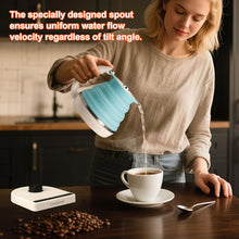 Load image into Gallery viewer, Ultrathin Food Grade Silicone Travel Foldable Electric Kettle Variable Temperature Control with Dual Voltage, Auto Shutoff &amp; Boil Dry Protection &amp; Keep Warm, 555ML 110-220V US Plug (Black)
