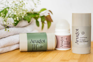 Organic Deodorant Bundle - Lavender Rose and Patchouli - No Stain, Aluminum Free, Zero Waste, Cruelty and Plastic Free, 2 Items…