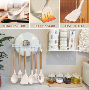 Umite Chef Kitchen Cooking Utensils Set Mixing Bowls with Airtight Lids Set with Grater Attachments