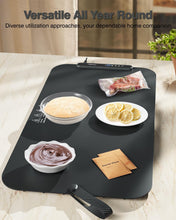 Load image into Gallery viewer, BW450 Dark Blue Electric Warming Tray Bundle with BW701 Dark Grey