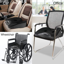 Load image into Gallery viewer, LOUTYTUO Seat Cushion Pillow,100% Memory Foam and Washable Cover,for Office Chair,Car Seat and Wheelchair,Tailbone &amp; Sciatica &amp; Back Pain Relief