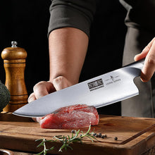 Load image into Gallery viewer, 5 Pieces Knife Set, Japanese High Carbon Stainless Steel Kitchen Knife Sets, Professional Ultra Sharp Chef Knives Set with Ergonomic Pakkawood Handle