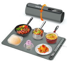 Load image into Gallery viewer, Electric Warming Tray - Full Surface Heating,Rollable &amp; Portable,Premium Silicone Nano-Material,3 Temperature Settings,Auto Shut-Off -Versatile Food Warmer for Gatherings,Parties,Everyday Use